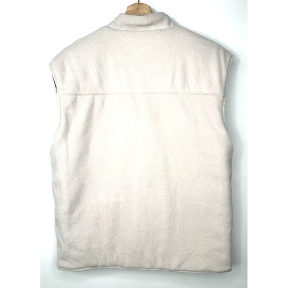 Unbranded Mens Vest Reversable Outdoor Fleece Full Zip Pockets Green Size Medium - Picture 4 of 9